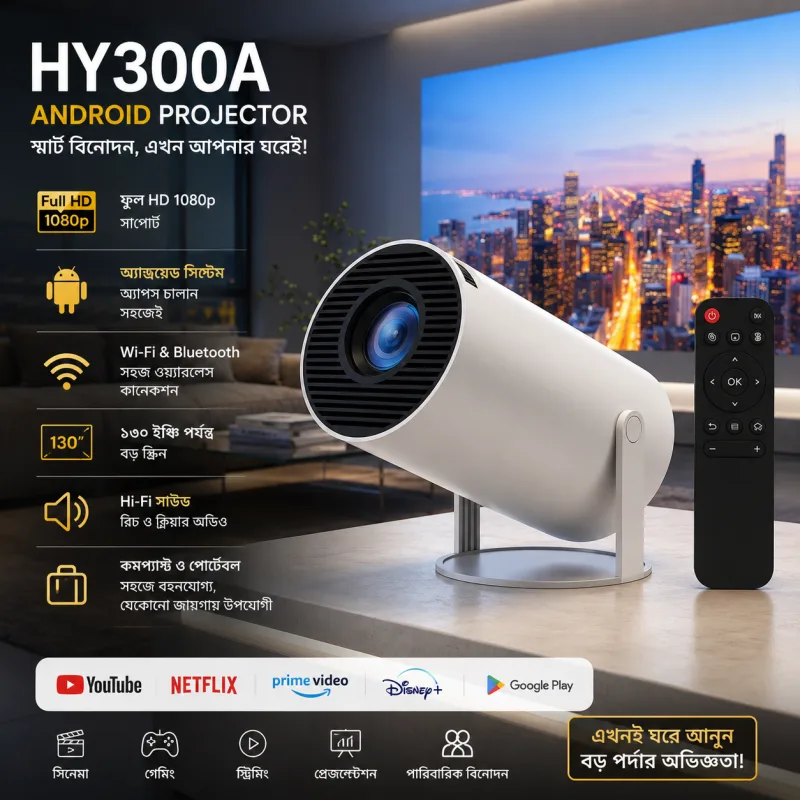 HY300A Android projector