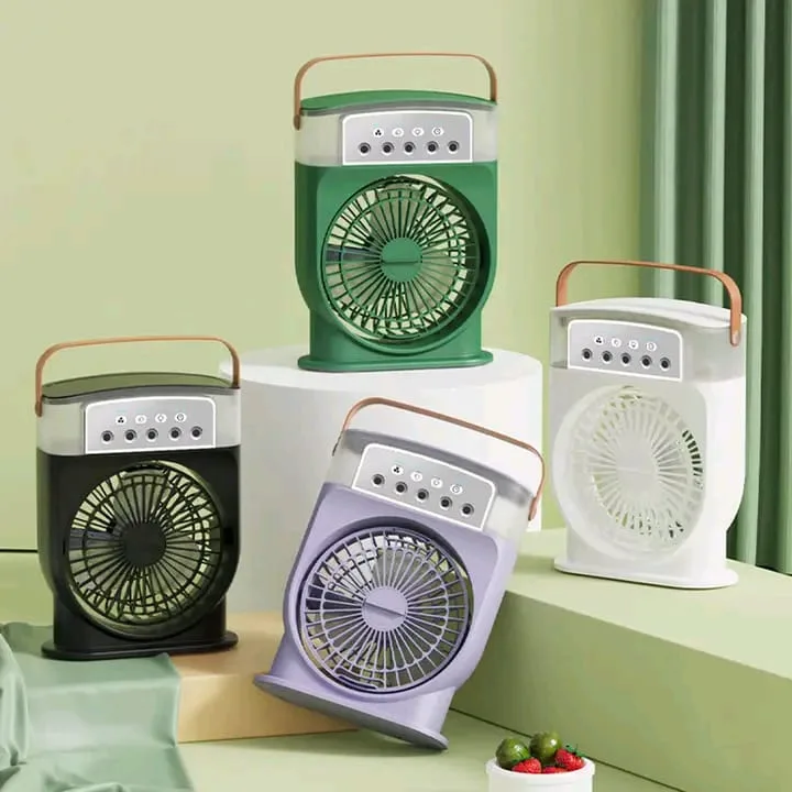 3-in-1 USB Mini Portable Air Cooler Fan